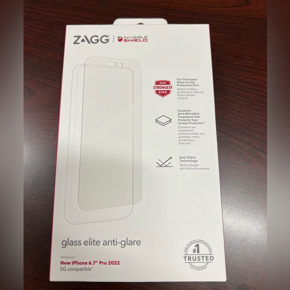 Zagg Other - ZAGG iPhone 14 Pro Max (glass elite anti-glare screen protector) NWT